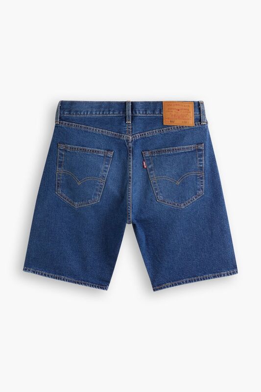 501 HEMMED SHORT BLEU EYES LITTLE DX S Erkek Mavi Denim Şort - 36512