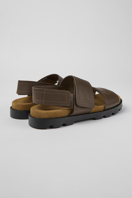 Brutus Sandal Erkek Kahverengi Sandalet - K100777