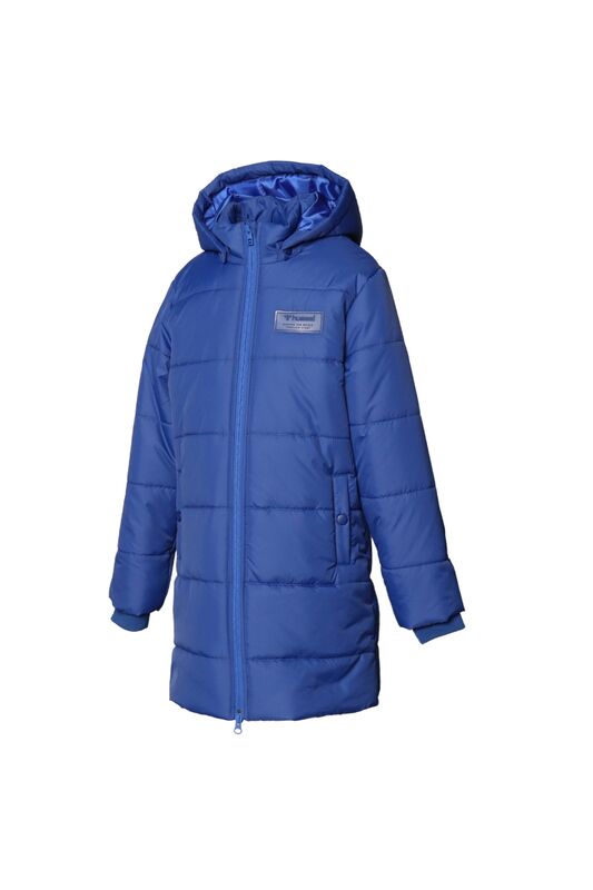 Casno Zip Coat Unisex Çocuk Mavi Mont - 940169-1010