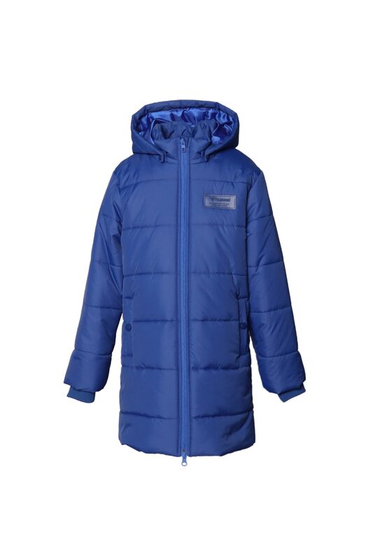 Casno Zip Coat Unisex Çocuk Mavi Mont - 940169-1010