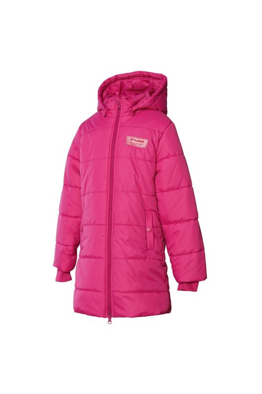 Cason Zip Coat Unisex Çocuk Pembe Mont - 940170