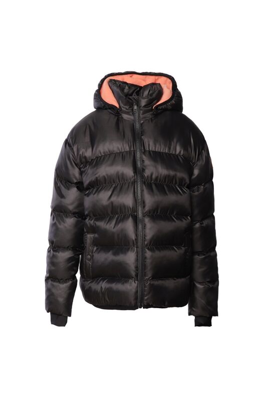 Geona Zip Coat Çocuk Siyah Mont - 940178-2001