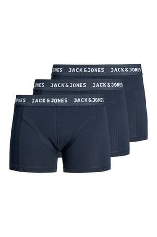 Jacanthony Trunks 3 Pack Blue Erkek Mavi 3'lü Boxer - 12171946