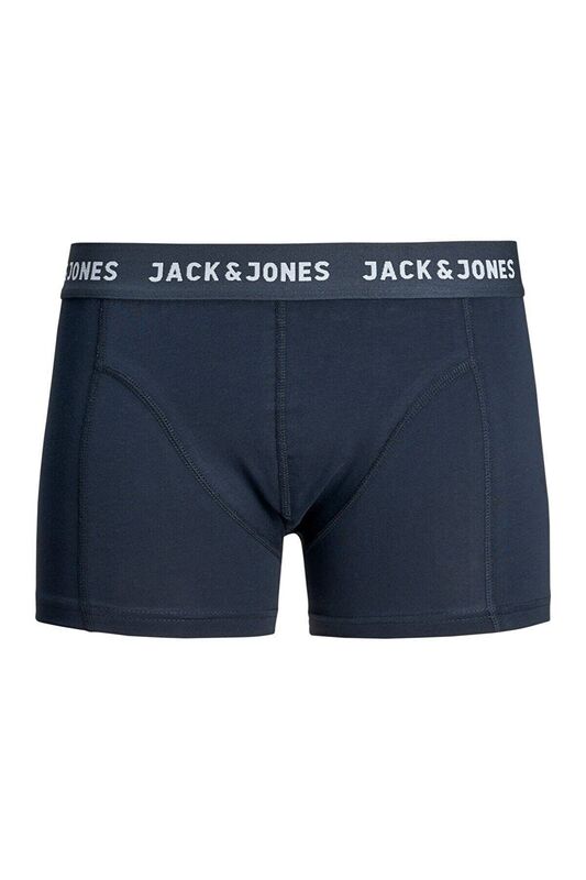 Jacanthony Trunks 3 Pack Blue Erkek Mavi 3'lü Boxer - 12171946