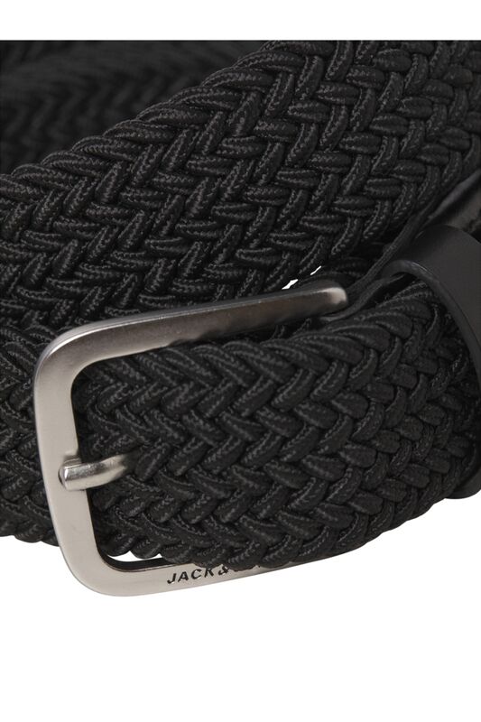 JACDEBLIN WOVEN BELT Erkek Siyah Kemer - 12244231