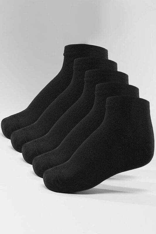 Jacdongo Socks 5 Pack Noos Erkek Siyah Çorap - 12120278