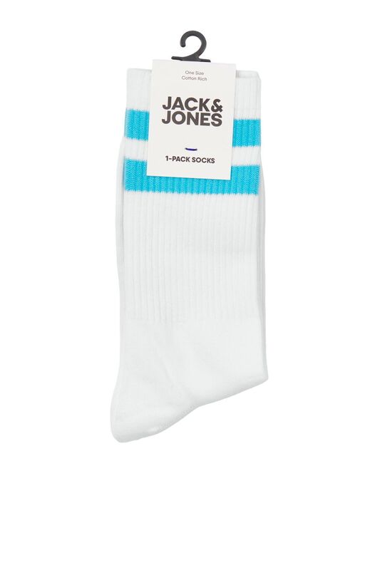 JACELI STRIPES TENNIS SOCK Erkek White Çorap - JJ12250739