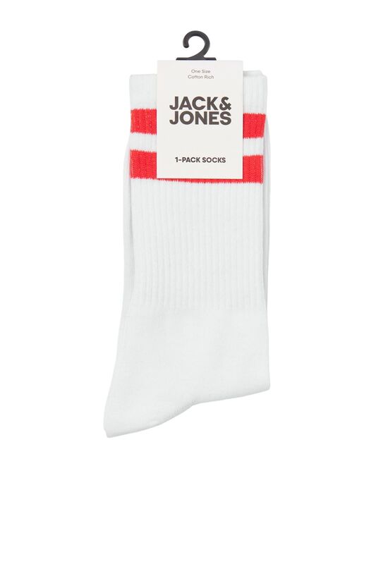 JACELI STRIPES TENNIS SOCK Erkek White Çorap - JJ12250739