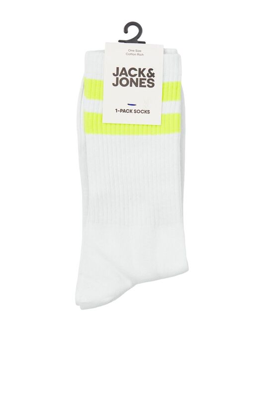 JACELI STRIPES TENNIS SOCK Erkek White Çorap - JJ12250739