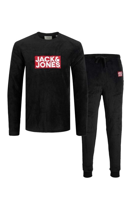 Jacfleece Lw Set Erkek Siyah Eşofman Takımı - 12224985