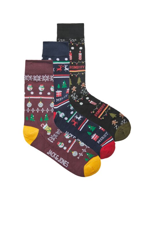 Jacjingle Socks Giftbox Erkek Lacivert Çorap - 12222807