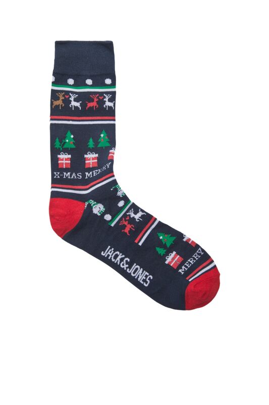 Jacjingle Socks Giftbox Erkek Lacivert Çorap - 12222807