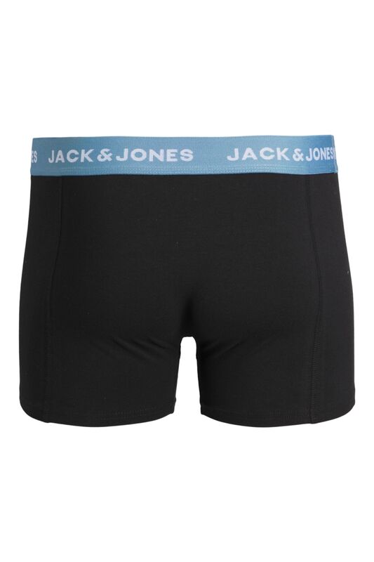 Jacsolid Alex Trunks Erkek Siyah 3'lü Boxer - 12240256