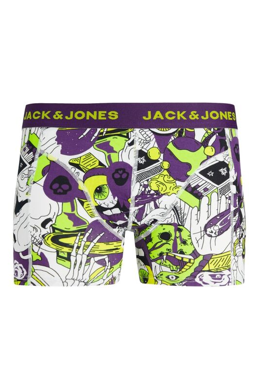 JACSPACE SKULL TRUNK SN Erkek Mor Boxer - 12240247