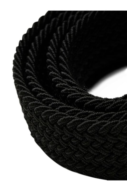 JACSPRING WOVEN BELT NOOS Erkek Siyah Kemer - 12118114