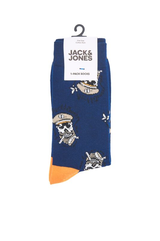 JACTRIP SKULLS SOCK Erkek Mavi Çorap - 12229523