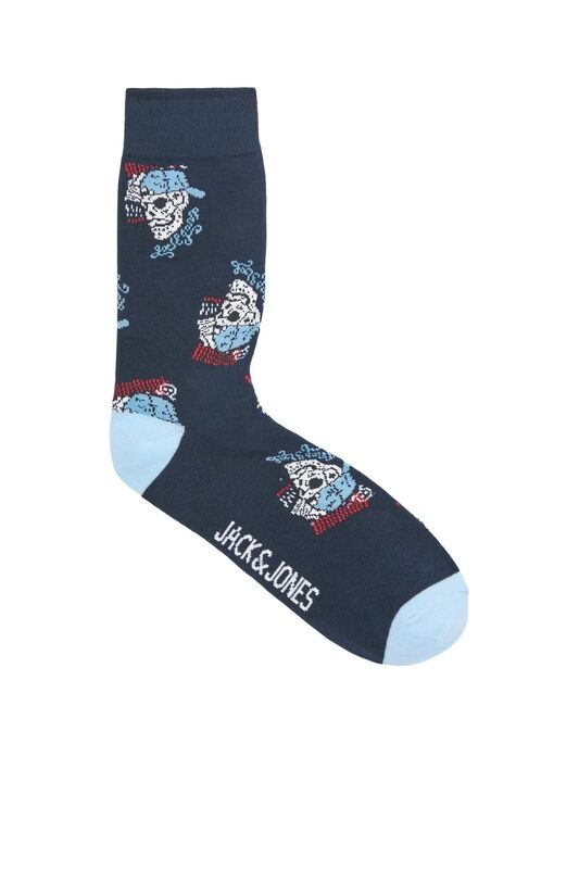 JACTRIP SKULLS SOCK Erkek Mavi Çorap - 12229523