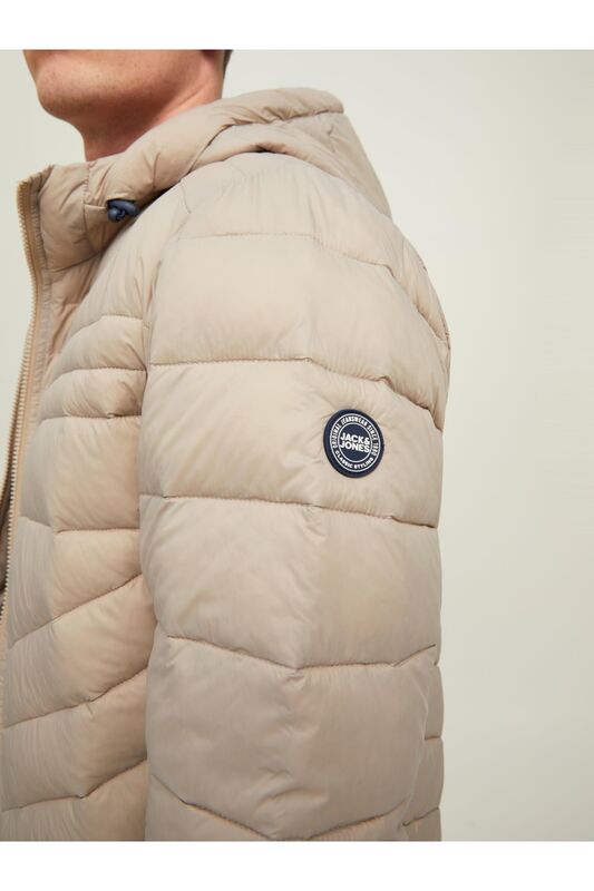 Jjehero Puffer Hood Noos Erkek Bej Mont - 12211785