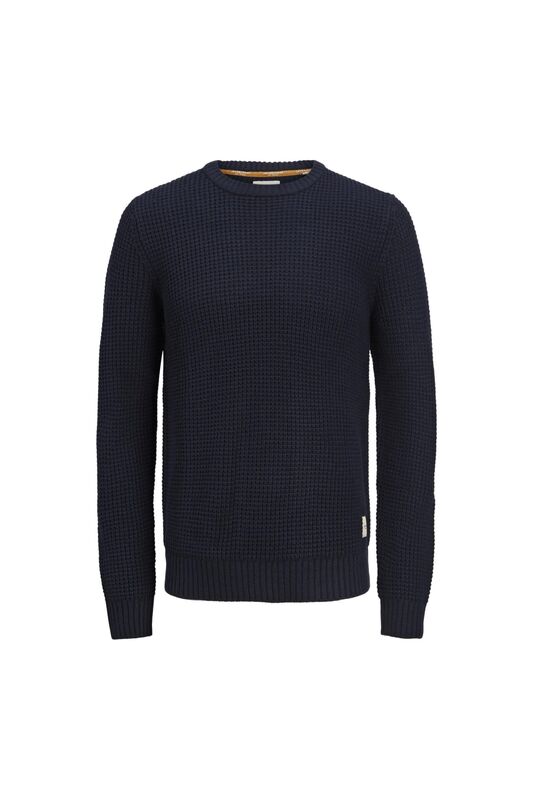 JJenick Knit Crew Neck Noos Erkek Kazak - 12211275 Sky Captain