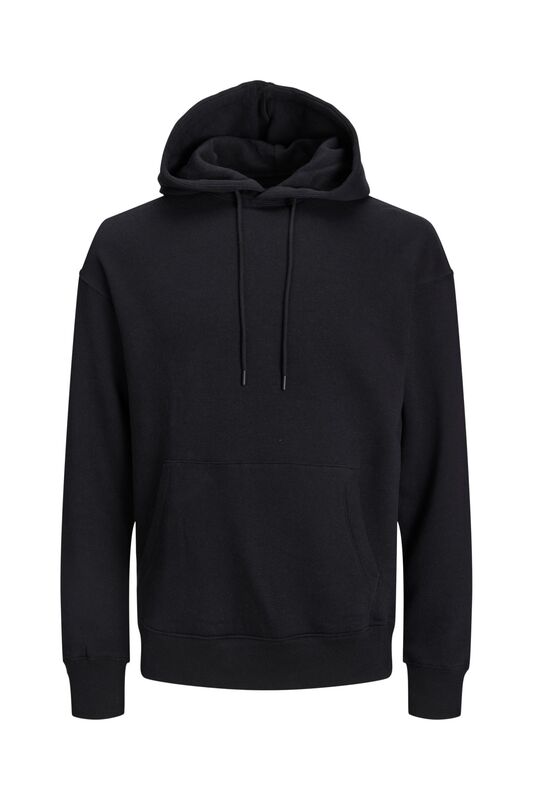 Jjestar basic Sweat Hood Noos Erkek Siyah Sweatshirt - 12208157