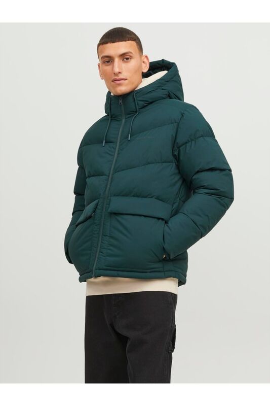 JORVESTERBRO PUFFER JACKET SN Erkek Yeşil Mont - 12238849