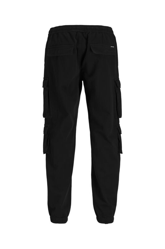 JPSTBILL JJMULTI TAPERED CARGO Erkek Siyah Pantolon - 12260915