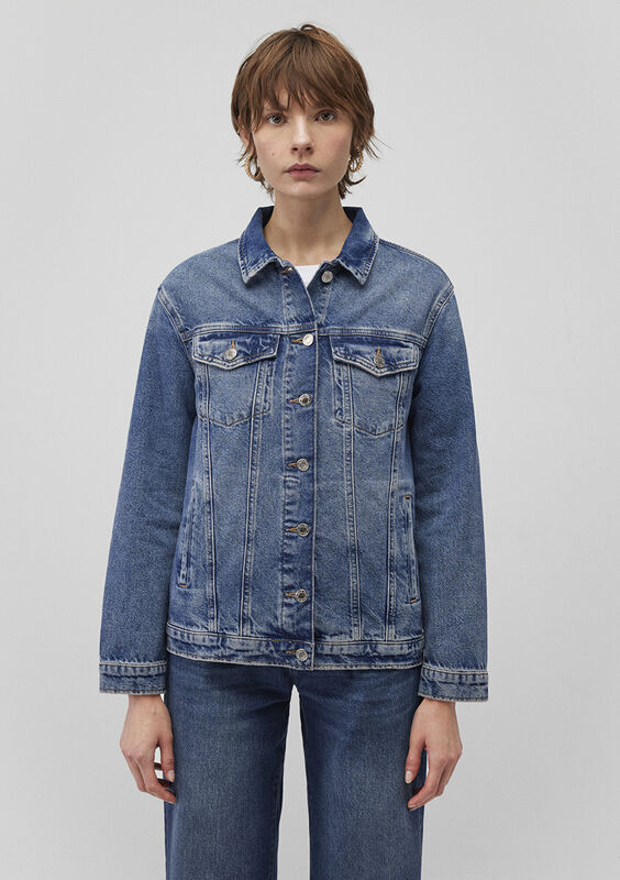 KARLA Kadın Mavi Denim Ceket - M110154