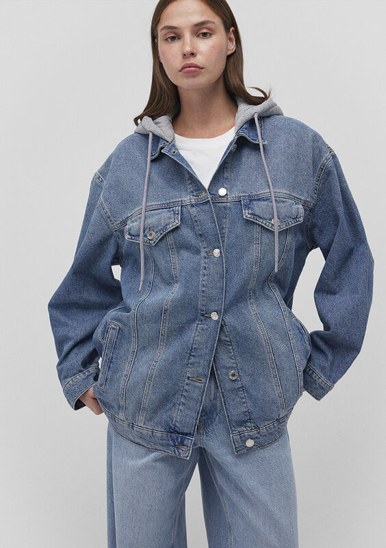 LEXA Kadın Mavi Denim Ceket - M110641