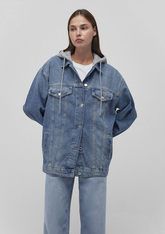 LEXA Kadın Mavi Denim Ceket - M110641