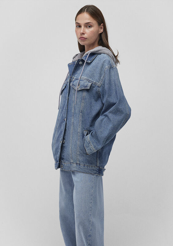 LEXA Kadın Mavi Denim Ceket - M110641