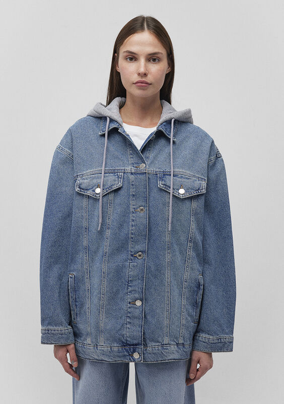 LEXA Kadın Mavi Denim Ceket - M110641