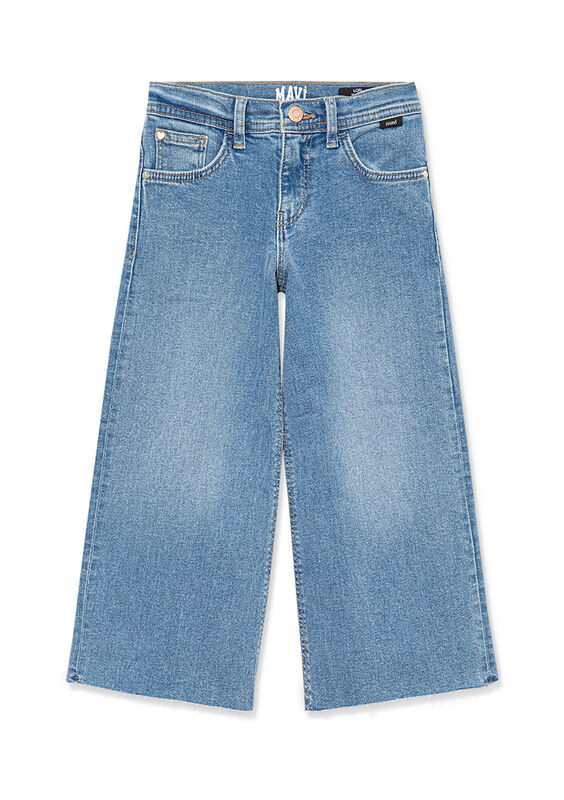 LORI Kız Çocuk Mavi Denim Pantolon - M7010036