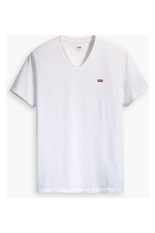 LSE_ORIG HM VNECK WHITE Erkek Yeşil Basic T-Shirt - A2084