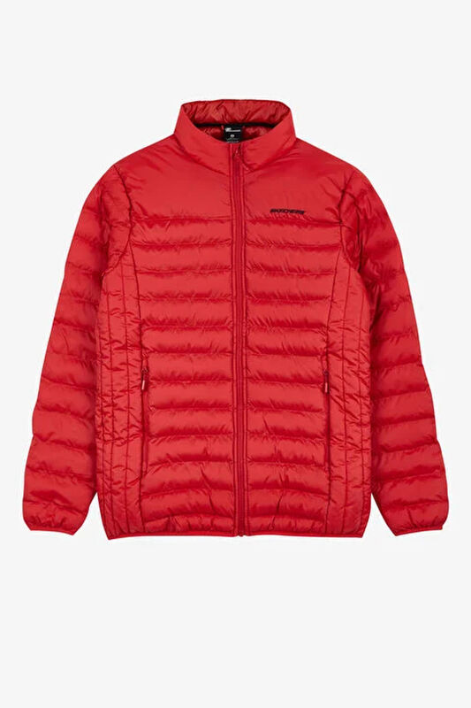 M ESSential Turtle Neck Jacket Erkek Kırmızı Mont - S202721