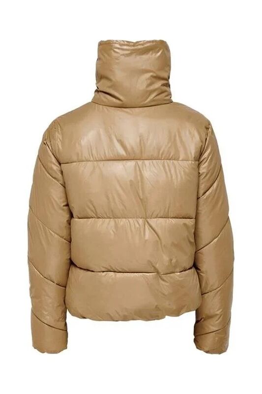 Onlanja Short Puffer Cs Otw Kadın Kahverengi Mont - 15265538