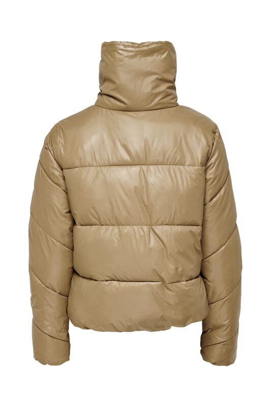 Onlanja Short Puffer Cs Otw Kadın Kahverengi Mont - 15265538