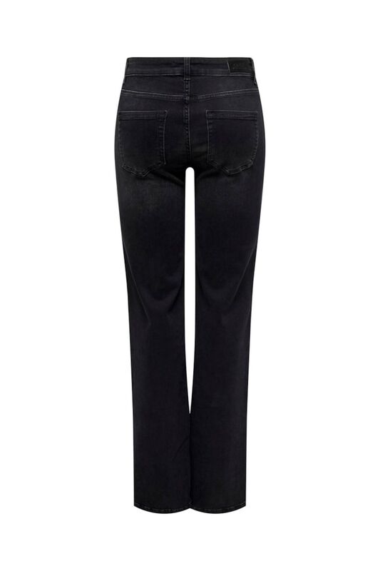 ONLBLUSH MID STRAIGHT DNM REA1099 Kadın Siyah Jean - 15330779