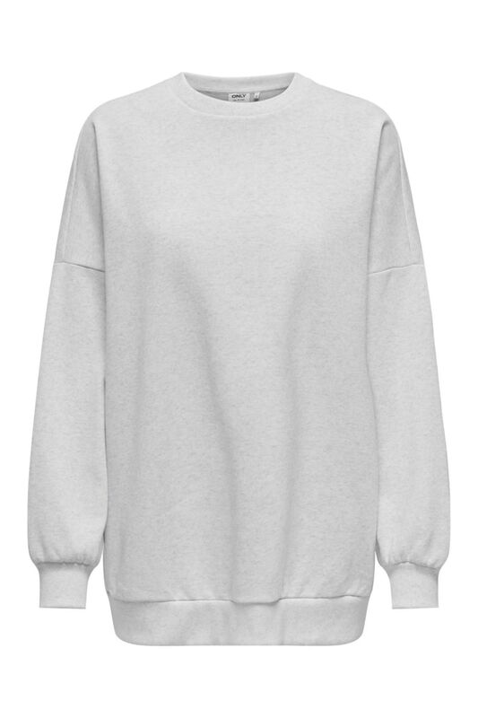 ONLDAZE L/S OVERSIZE O-NECK SWT Kadın Gri Sweatshirt - 15335172