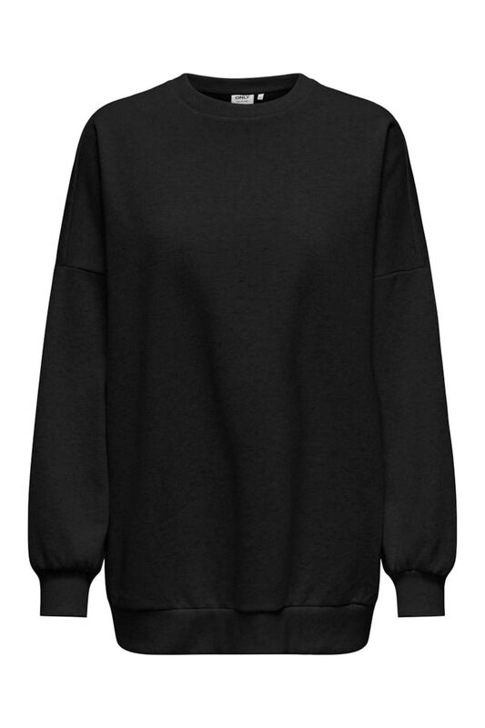 ONLDAZE L/S OVERSIZE O-NECK SWT Kadın Siyah Sweatshirt - 15335172