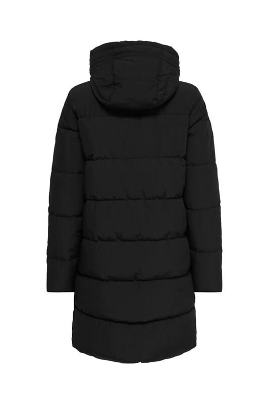 Onldolly Long Puffer Coat Otw Noos Kadın Siyah Kaban - 15205369