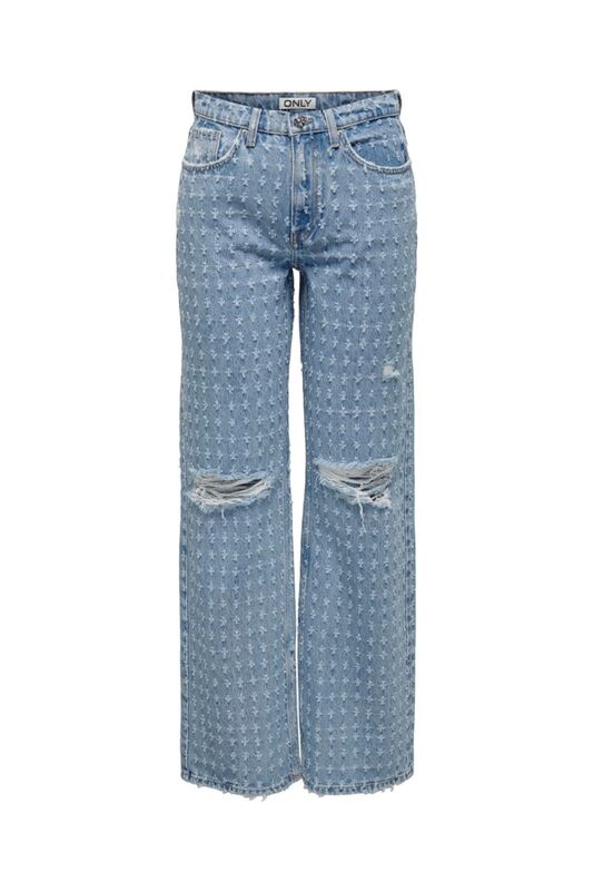 Onlhope Hw Wide Cut Dnm Dot Kadın Mavi Jean - 15283917