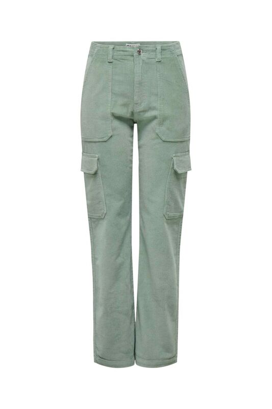 ONLMALFY CARGO CORD PANT CC PNT Kadın Yeşil Pantolon - 15311196