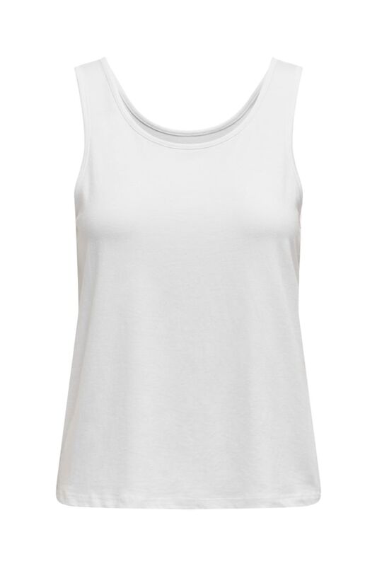 ONLMOSTER S/L TANK TOP JRS Kadın Beyaz Bluz - 15296628