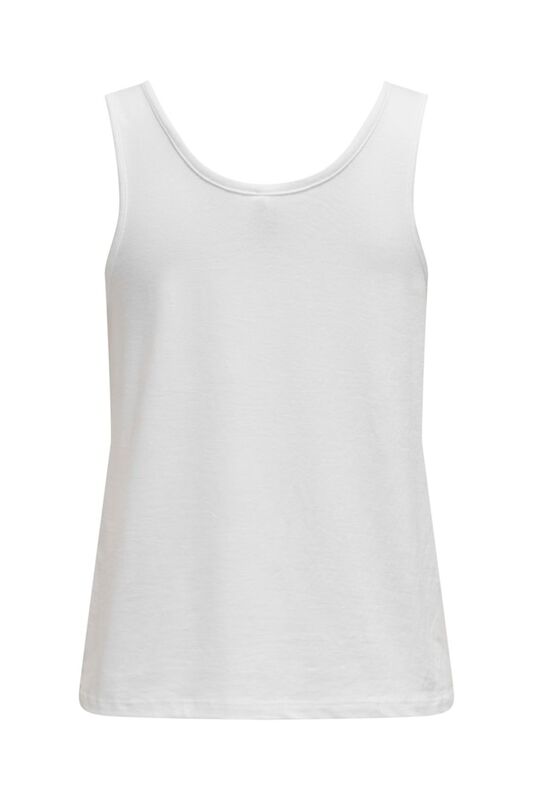 ONLMOSTER S/L TANK TOP JRS Kadın Beyaz Bluz - 15296628