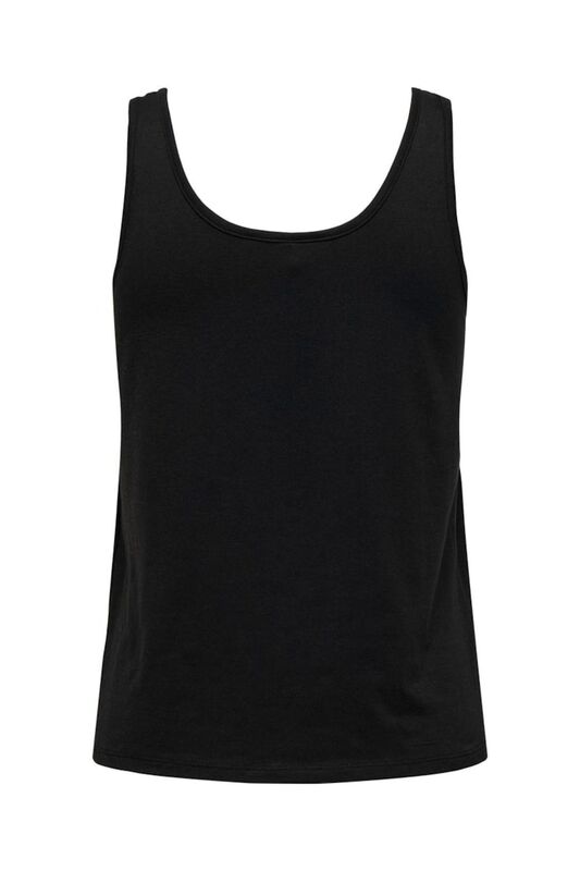 ONLMOSTER S/L TANK TOP JRS Kadın Siyah Bluz - 15296628