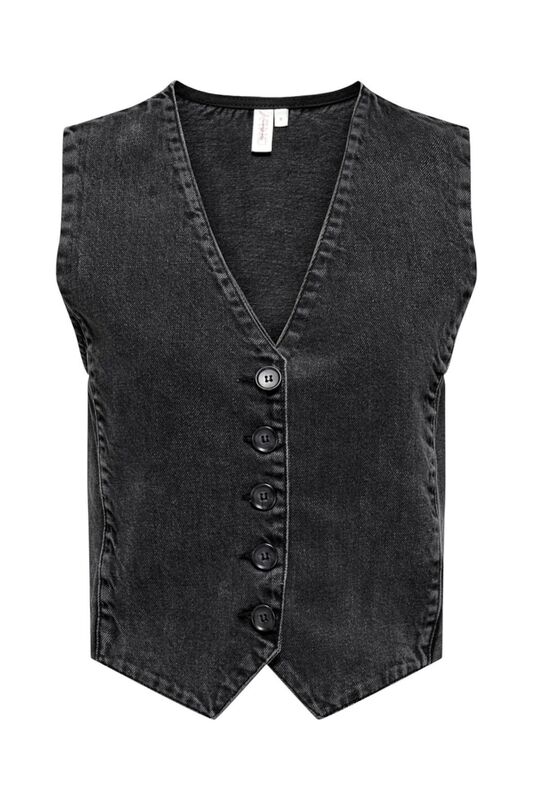 ONLRHANA DNM WAISTCOAT DOT Kadın Siyah Yelek - 15310960