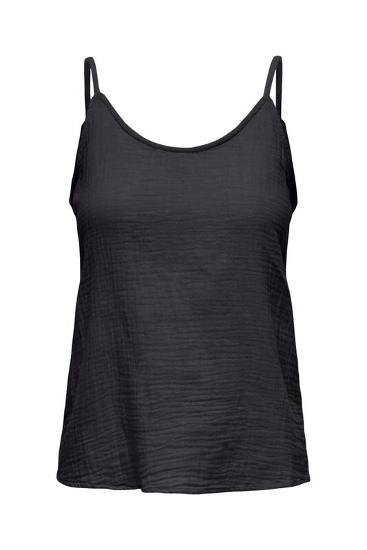 ONLTHYRA LIFE SINGLET WVN Kadın Gri Bluz - 15317776