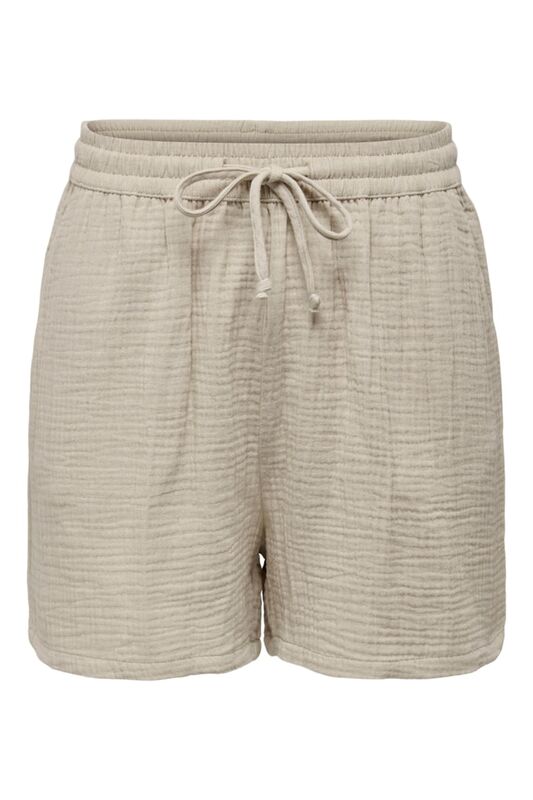 ONLTHYRA SHORTS NOOS WVN Kadın Bej Şort - 15267849