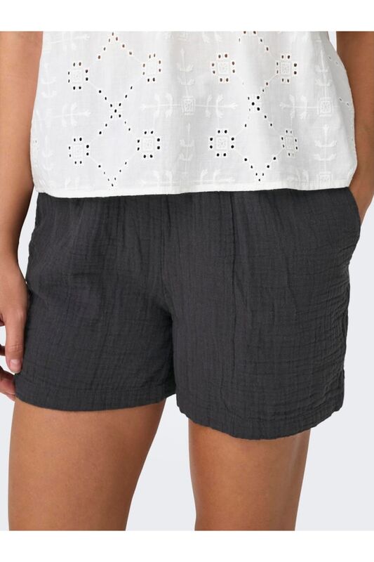 ONLTHYRA SHORTS NOOS WVN Kadın Yeşil Şort - 15267849