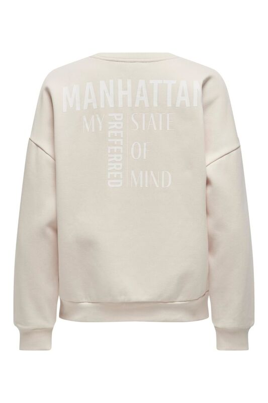 ONLZENJA BOXY L/S BOX SWT Kadın Mavi Sweatshirt - 15275525